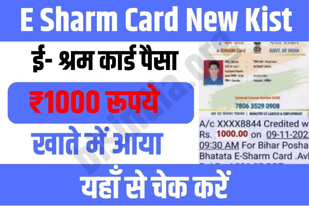e shram card online